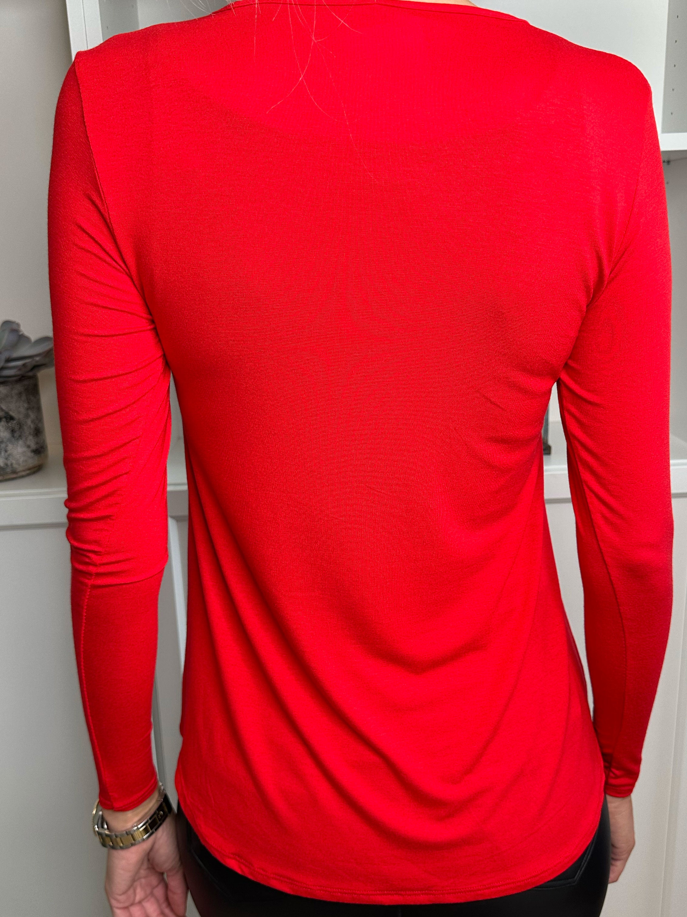 Otine - Langærmet basisbluse